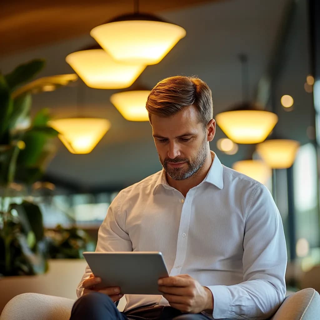 Recruiter optimiert Recruiting-Prozesse mit modernen Tools - Workflow-Optimierung für bessere Effizienz