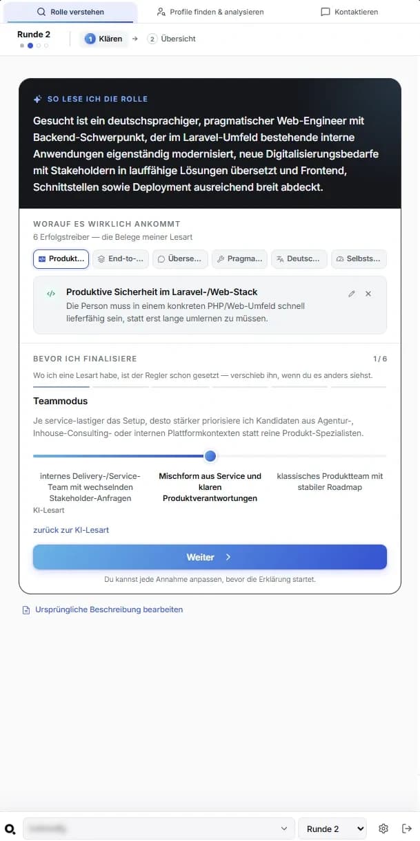Talentigo Chrome-Plugin für Active Sourcing auf LinkedIn