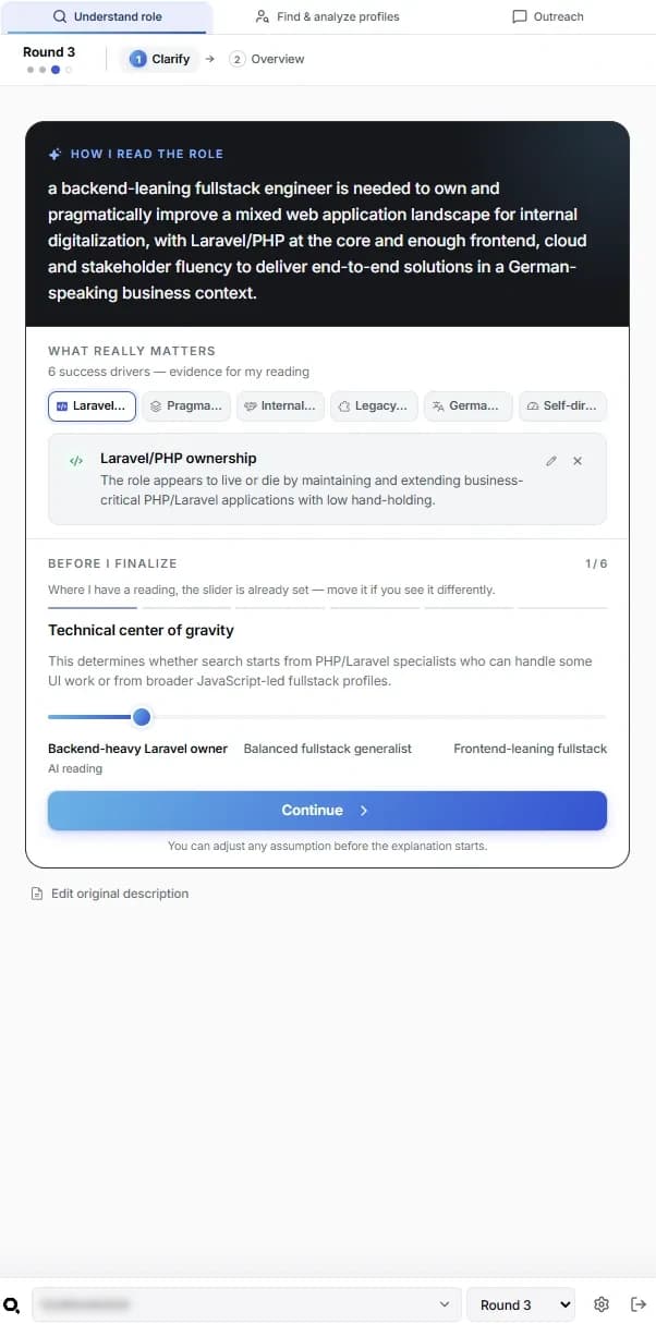 Talentigo Chrome plugin for active sourcing on LinkedIn